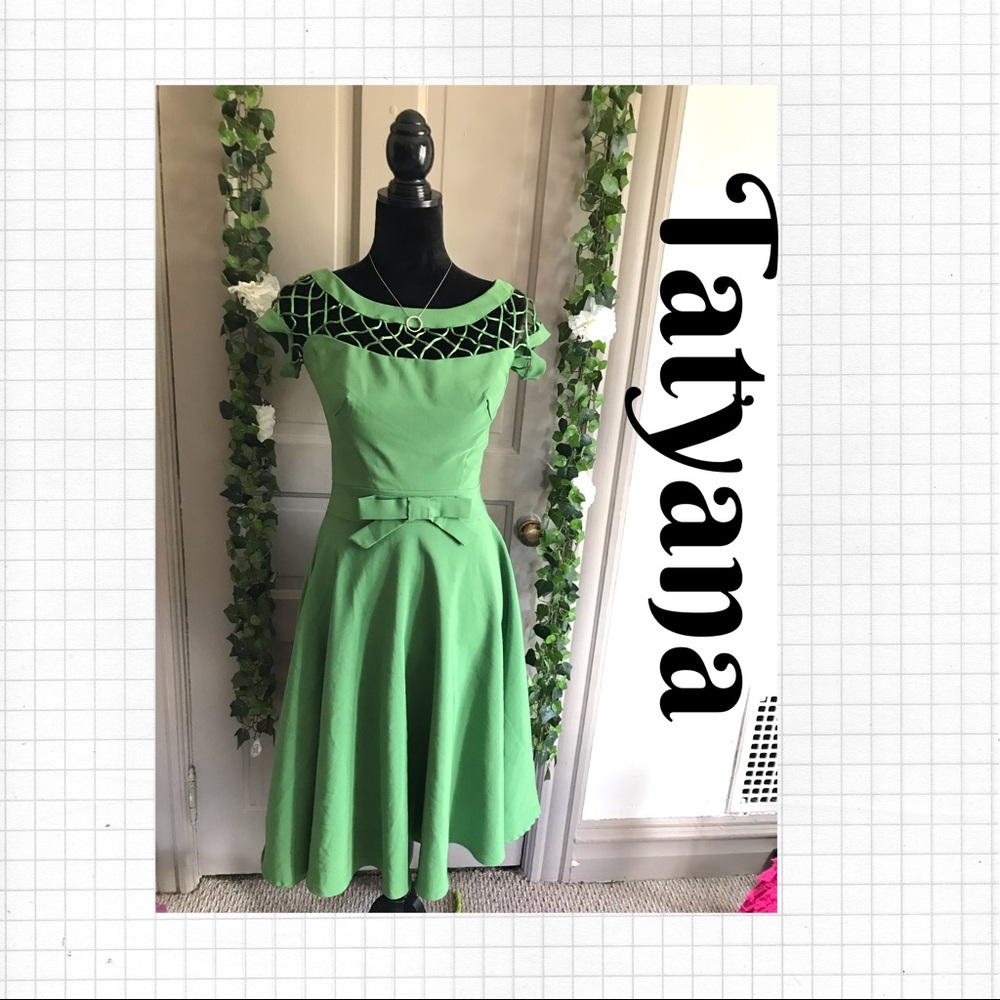 Tatyana green dress